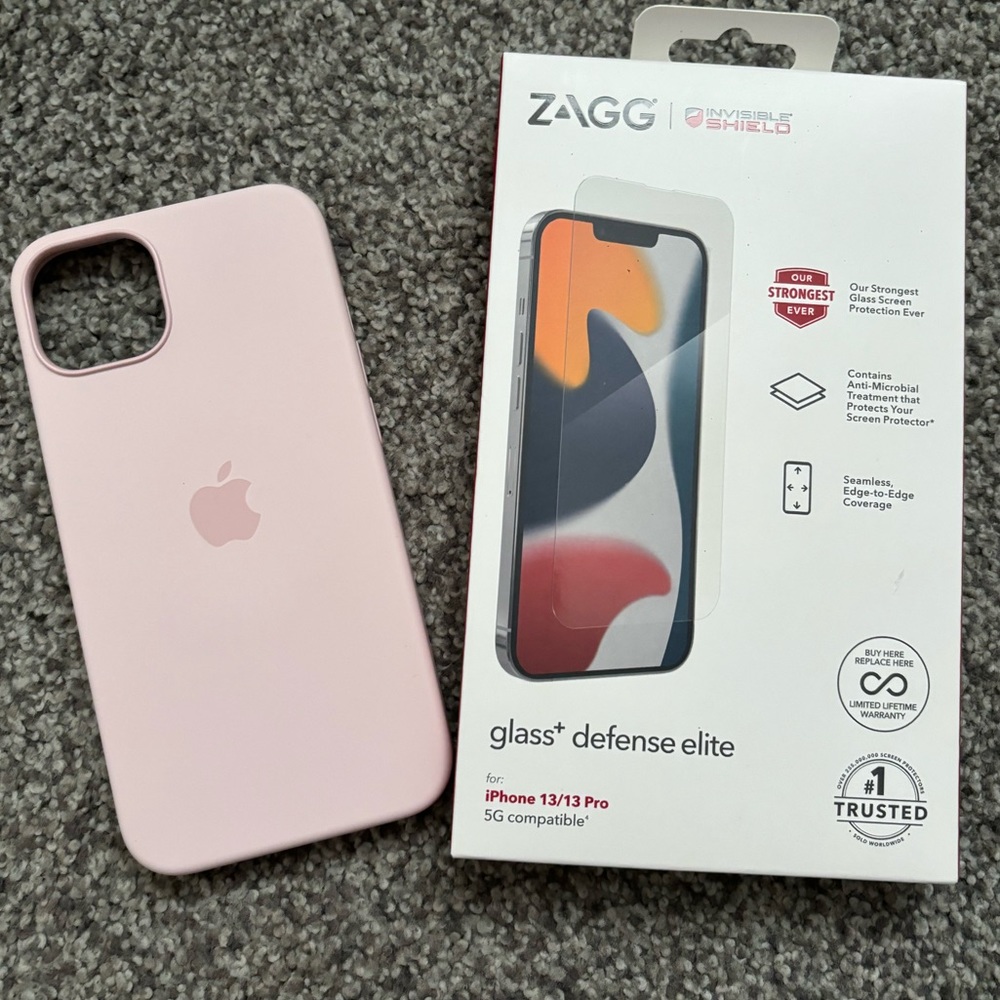 iPhone 13 pink apple case